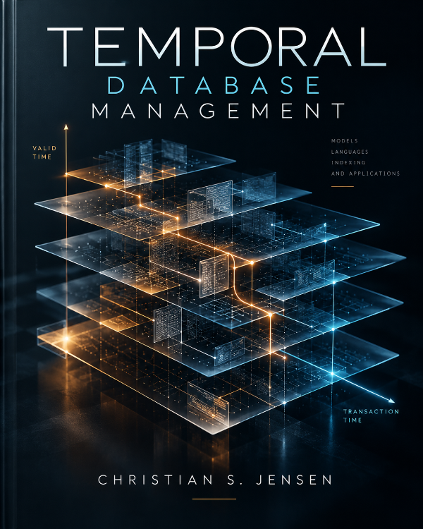 Capa do livro Temporal Database Management, de Christian S. Jensen