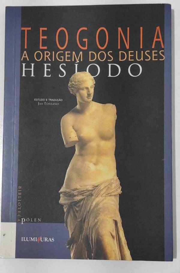 Capa do livro Teogonia – A Origem dos Deuses, de Hesíodo (tradução e estudo de Jaa Torrano)