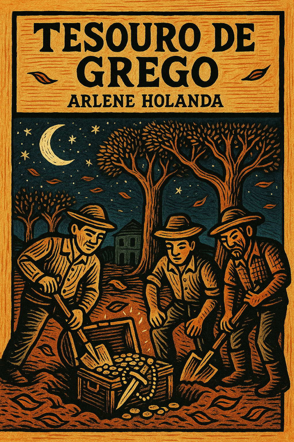 Capa do livro Tesouro de Grego, de Arlene Holanda