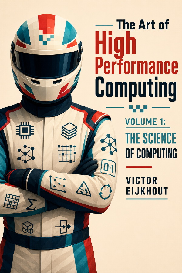 Capa do livro The Art of High Performance Computing - Volume 1: The Science of Computing, de Victor Eijkhout