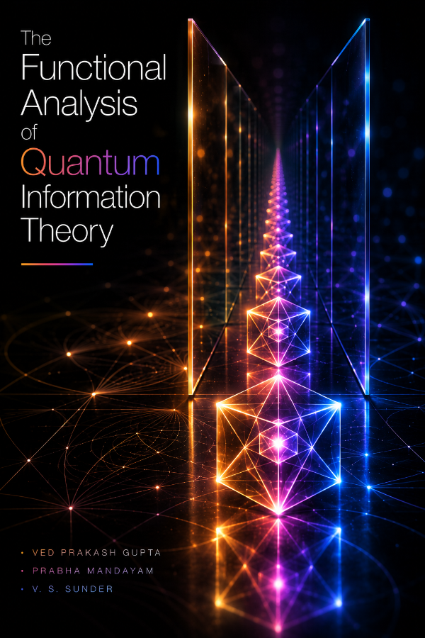 Capa do livro The Functional Analysis of Quantum Information Theory, de Ved Prakash Gupta, Prabha Mandayam, V. S. Sunder