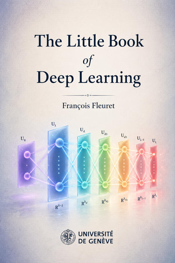 Capa do livro The Little Book of Deep Learning, de François Fleuret