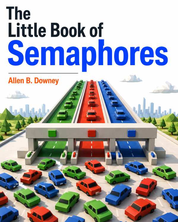 Capa do livro The Little Book of Semaphores, de Allen B. Downey