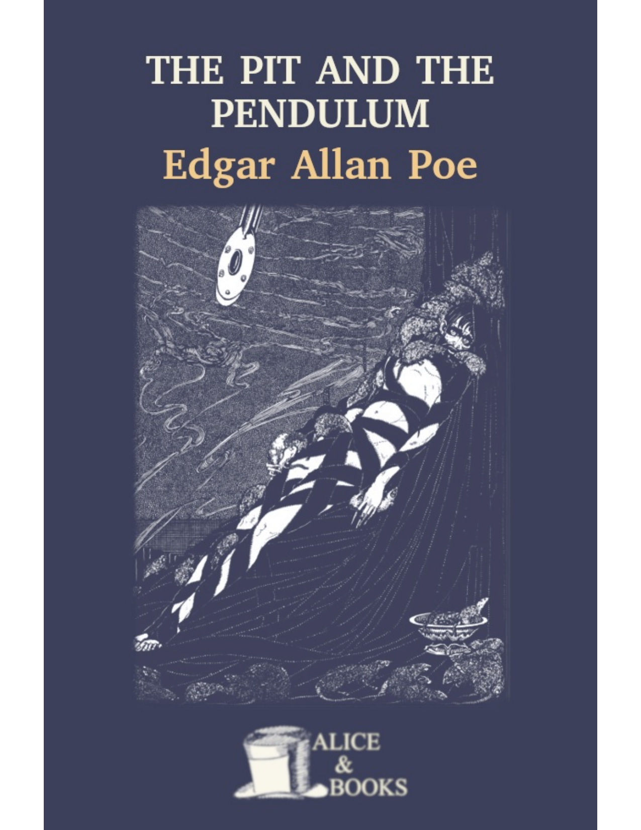 Capa do livro The Pit and the Pendulum, de Edgar Allan Poe