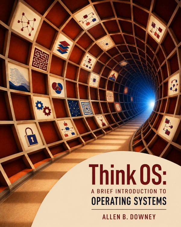 Capa do livro Think OS: A Brief Introduction to Operating Systems, de Allen B. Downey