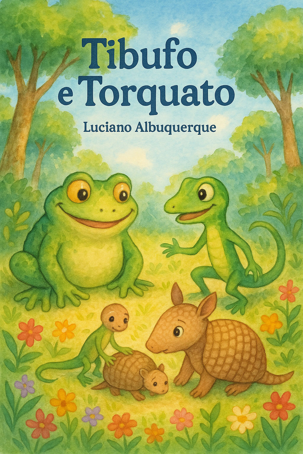 Capa do livro Tibufo e Torquato, de Luciano Albuquerque