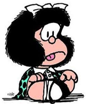 Capa do livro Tirinhas da Mafalda – Vol. 3, de Eunice Isaias