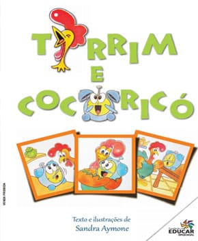 Capa do livro Tirrim e Cocoricó, de Sandra Aymone