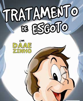 Capa do livro Tratamento de Esgoto, de DAAE ZINHO