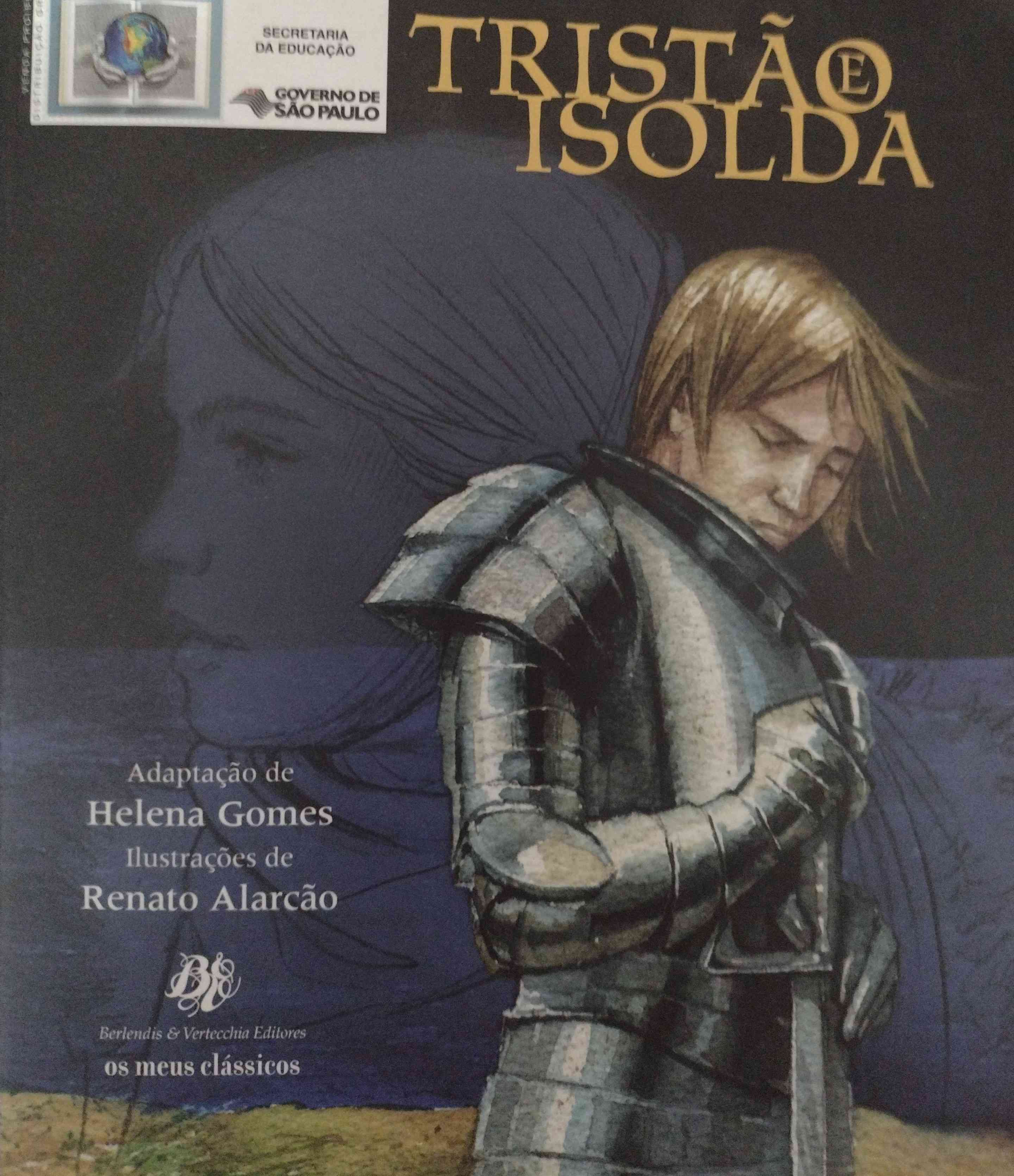Capa do livro Tristão e Isolda, de Helena Gomes