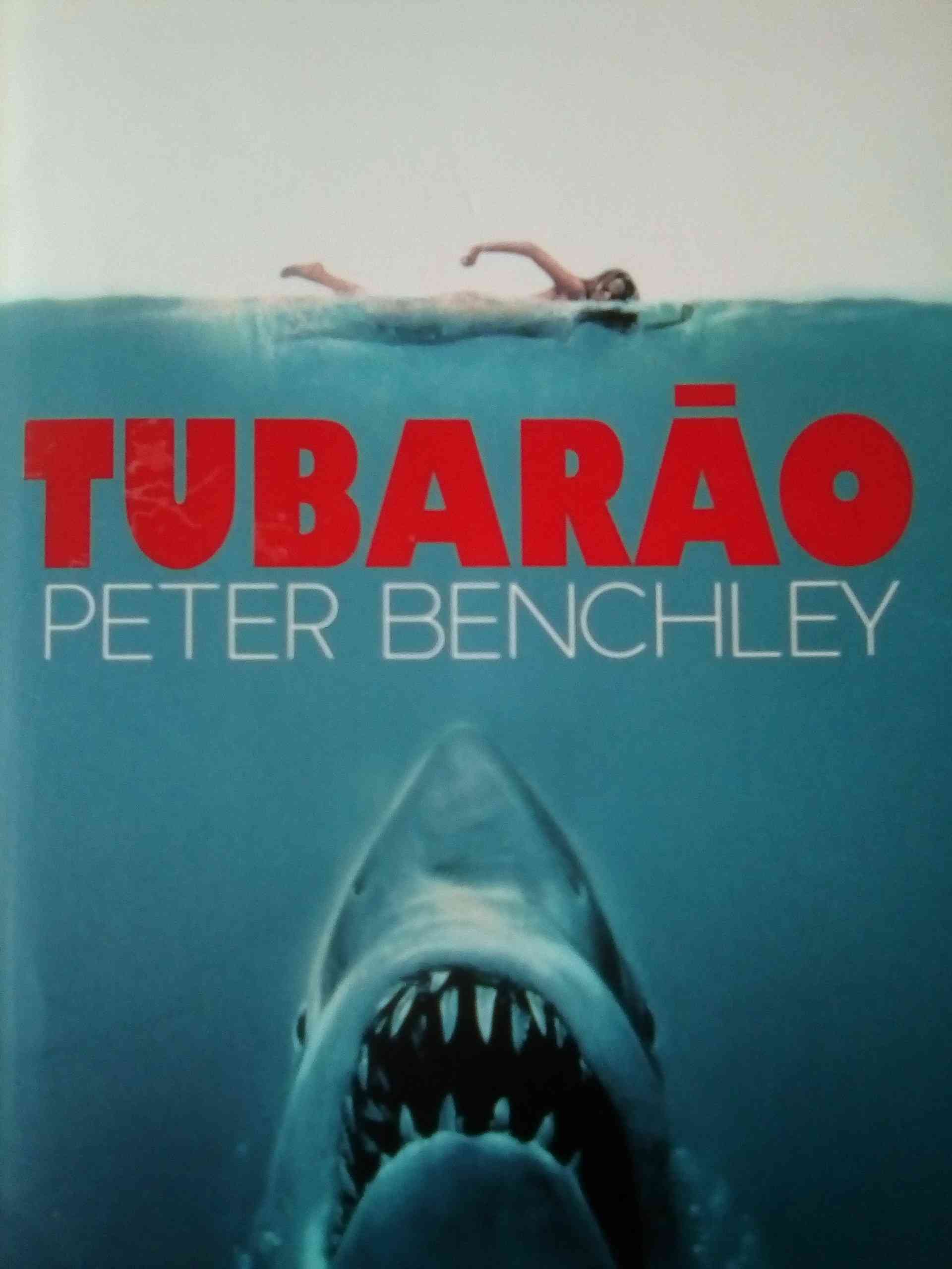 Capa do livro Tubarão, de Peter Benchley