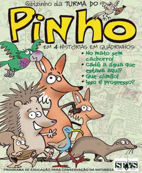 Capa do livro Turma do Pinho, de Preservando a Natureza