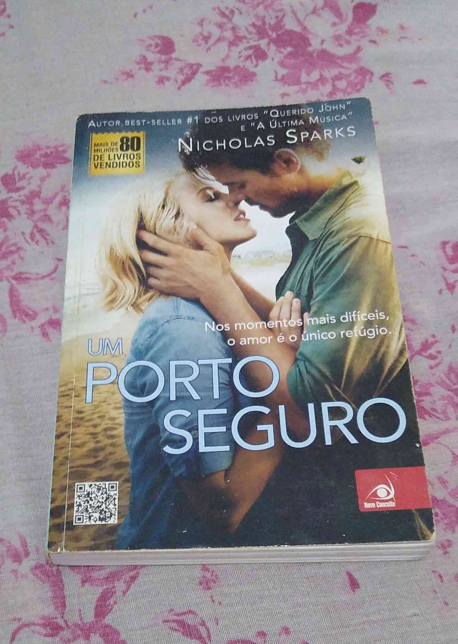 Capa do livro Um porto seguro, de Nicholas sparck