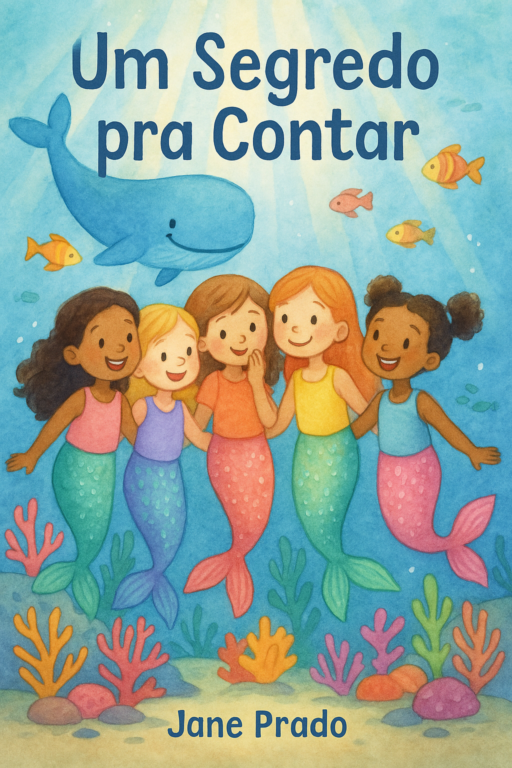 Capa do livro Um Segredo pra Contar, de Jane Prado