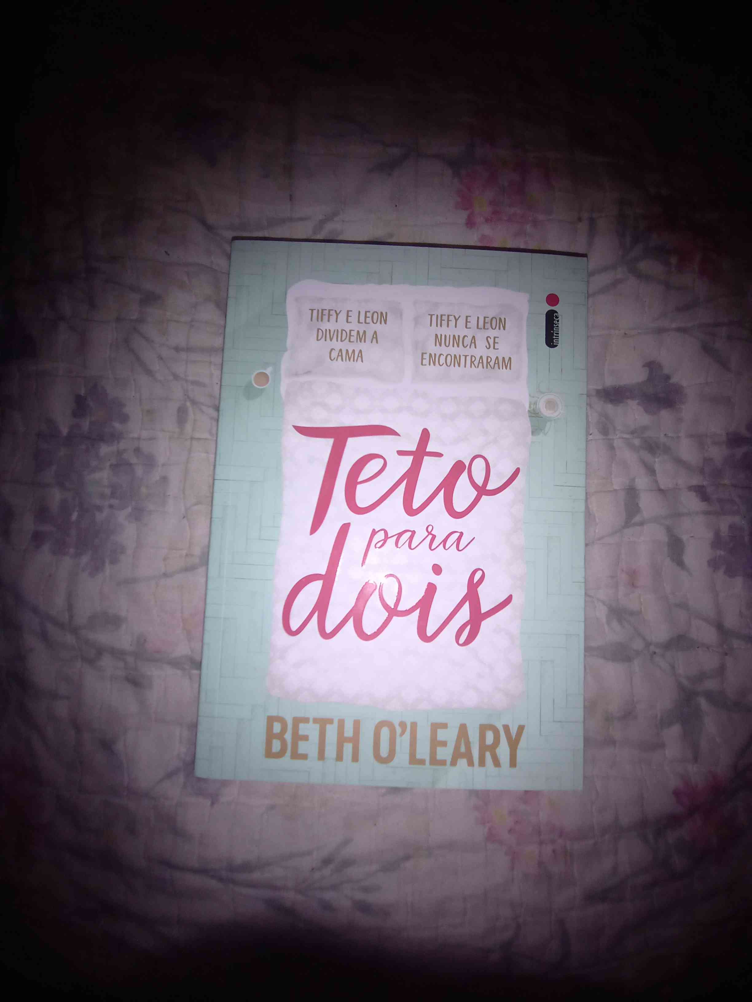 Capa do livro Um teto para dois, de Beth O'leary
