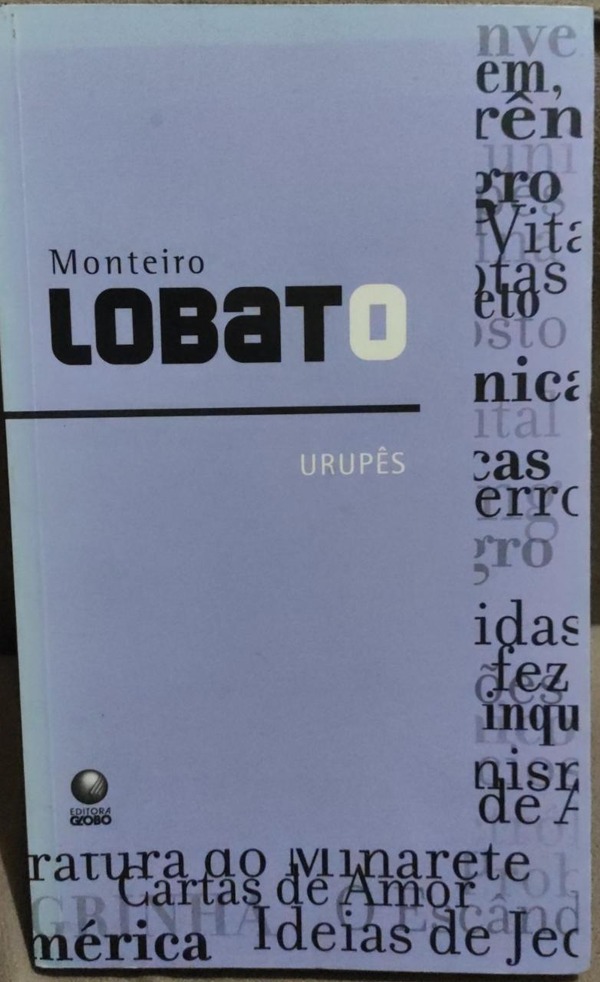Capa do livro Urupês, de Monteiro Lobato