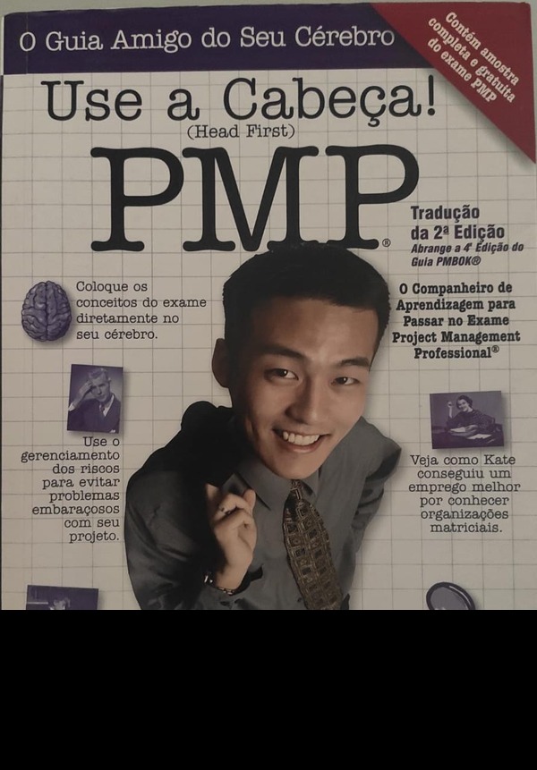 Capa do livro Use A Cabeça PMP, de Jennifer Greene