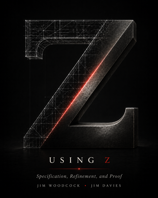 Capa do livro Using Z Specification, Refinement, and Proof, de Jim Woodcock, Jim Davies