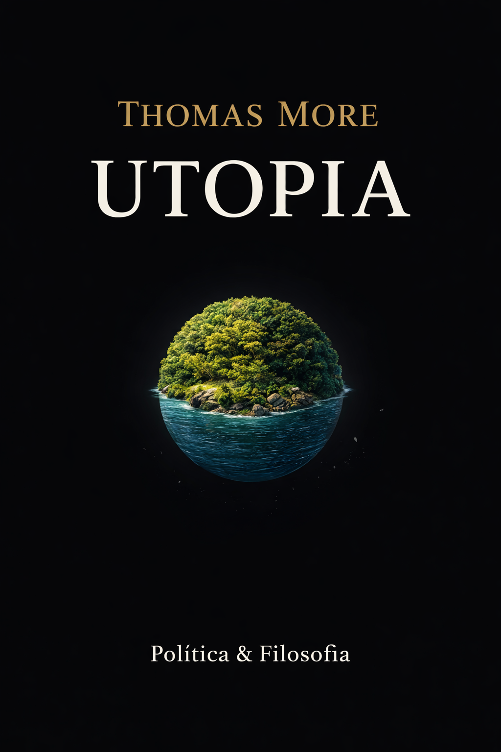 Capa do livro Utopia, de Thomas More