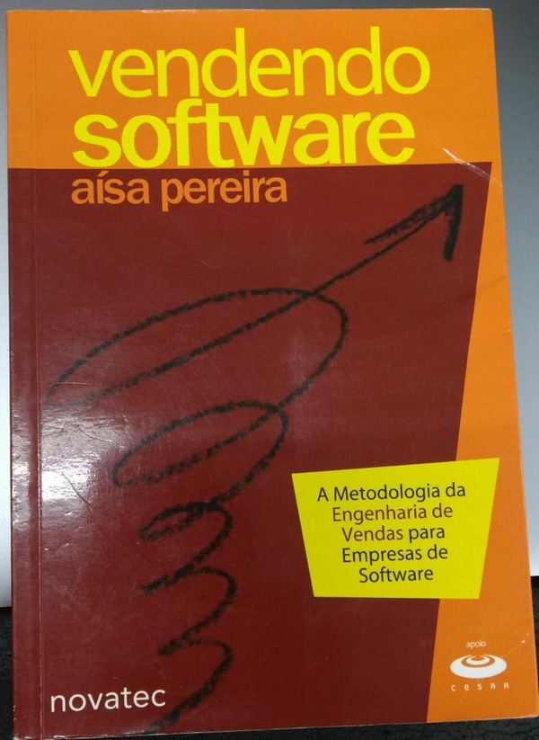 Capa do livro Vendendo Software, de Aísa Pereira