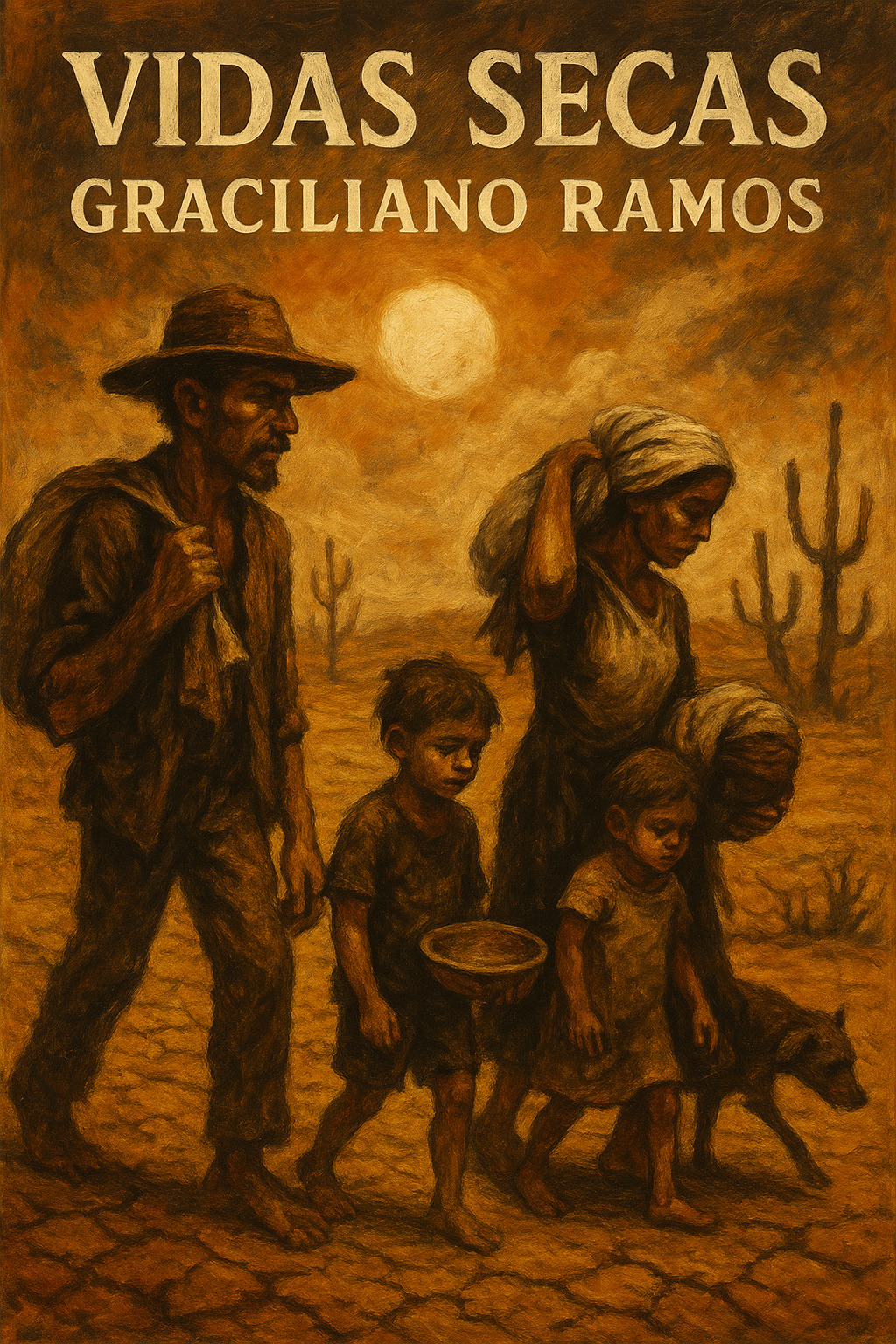 Capa do livro Vidas Secas, de Graciliano Ramos