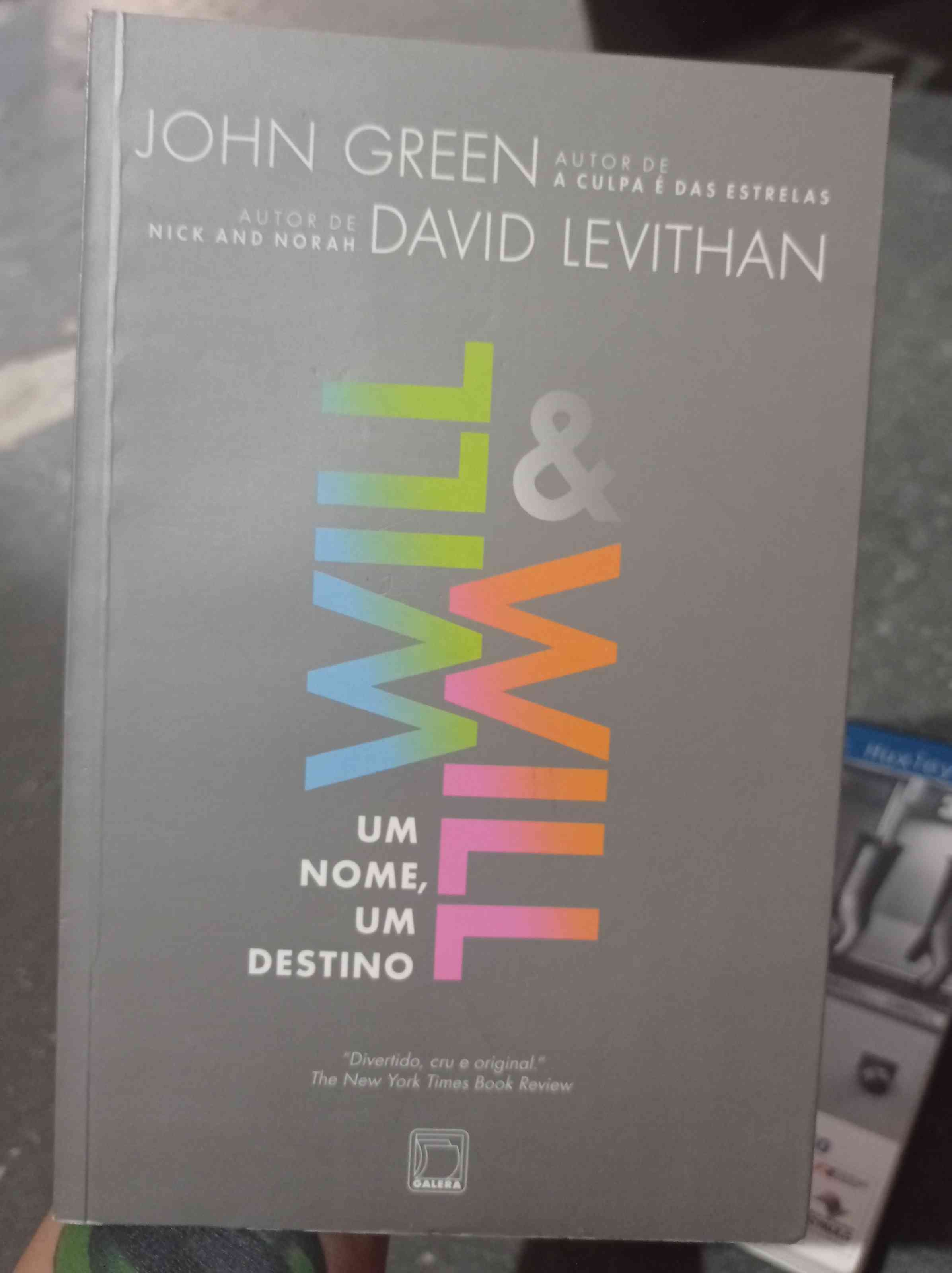 Capa do livro Will e Will, de John Green e David Levithan